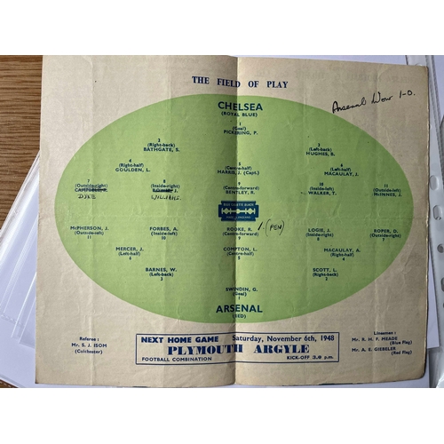 51 - 1948/49 Chelsea v Arsenal good