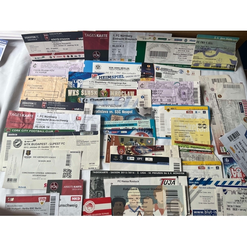 73 - over 80 Foreign Tickets, Hungarian, Greek, Italian, ireland, German, Belgium, Dutch, Polish, Slovaki... 