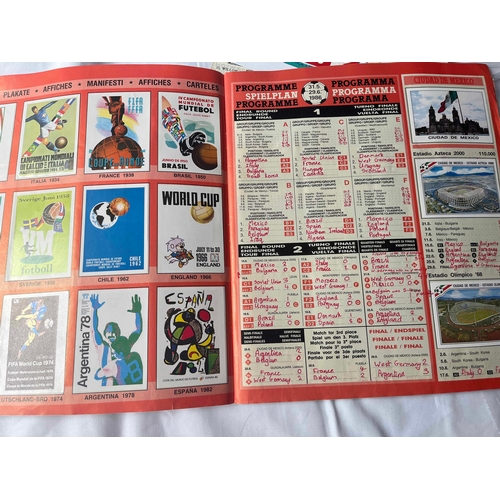 82 - Mexico 86 panini album, results written in and some creasing. Complete Good