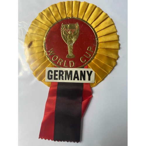 123 - West Germany Rosette, Big slight blemishes