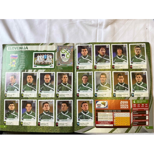 188 - Panini 2010 South Africa World Cup album, creased cover but otherwise good and complete.