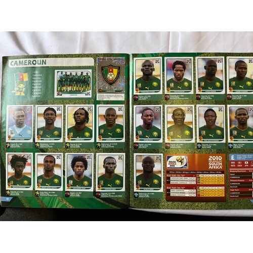 188 - Panini 2010 South Africa World Cup album, creased cover but otherwise good and complete.