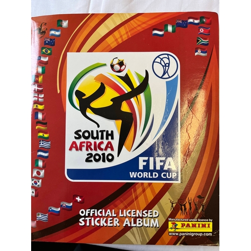 188 - Panini 2010 South Africa World Cup album, creased cover but otherwise good and complete.