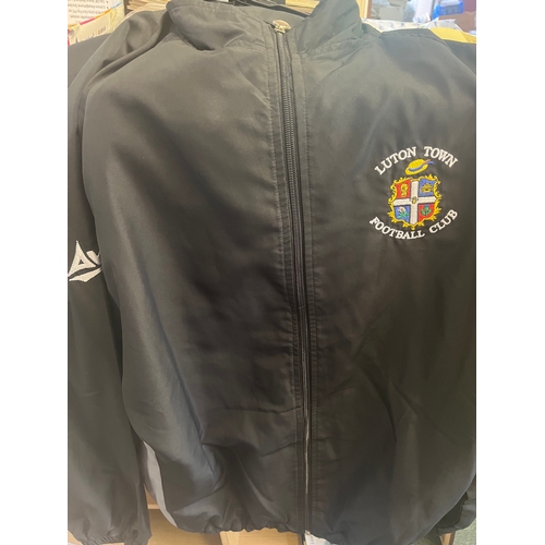 190 - Luton Town Tracksuit Jacket, XXL given to a scout. Great condition