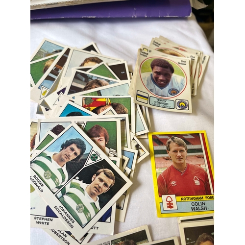 230 - 148 x Panini 80 Unstuck stickers, Plus spares and others.