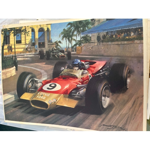 374 - Eagle 8/9/62 Vol13, No36, Plus 21/1/67 Vol 18 No3, Eagle and a Lion Comic 21/11/64, Racing car relat... 