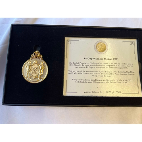 480 - 1984 Everton Replica FA Cup Winners medal. Limited Edition by Everton Charitable Trust, well present... 