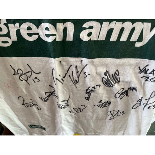 481 - Plymouth Argyle signed shirt, Year unknown.