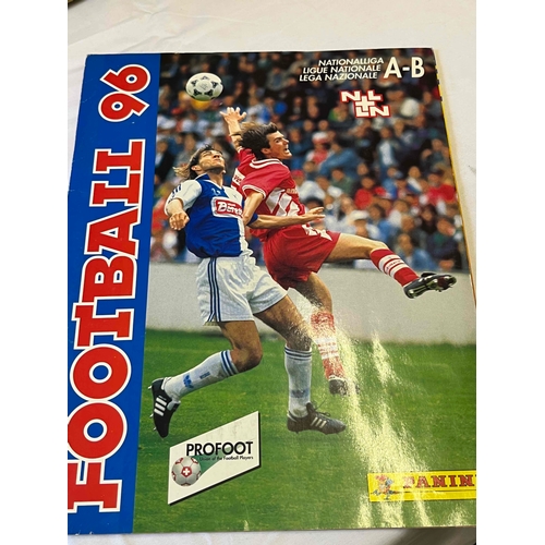 65 - Panini - Football 96, Switzerland League Complete Album.