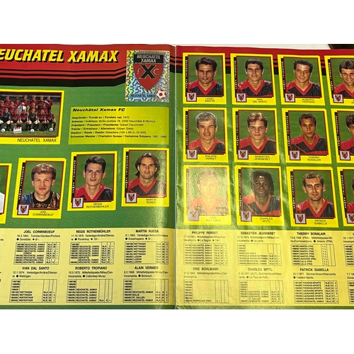 65 - Panini - Football 96, Switzerland League Complete Album.