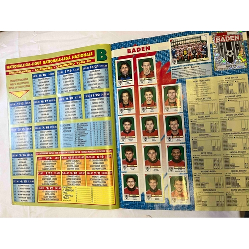 68 - Panini - Football 97, Switzerland League Complete Album.