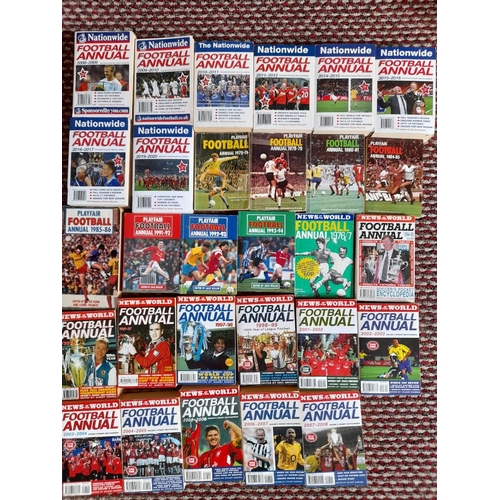 143 - 29 Mini Football Season Guides, 12 News of the World 76, 94, 95, 96, 97, 98, 2001, 2002, 2003, 2004,... 