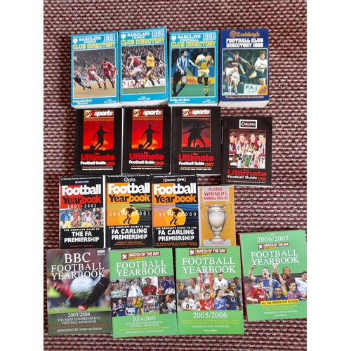 144 - 16 Football Yearbooks, BBC Match of the Day 2003/4, 2004/5, 2005/6, 2006/07, Opta 1999/2000, 00/01, ... 