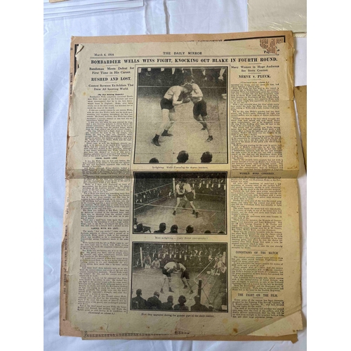 170 - Mirror of life and Boxing World, April 11th 1914. Publication may not be complete but has newspaper ... 