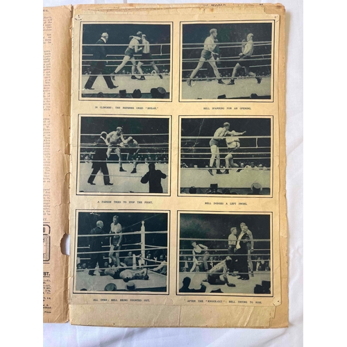 170 - Mirror of life and Boxing World, April 11th 1914. Publication may not be complete but has newspaper ... 