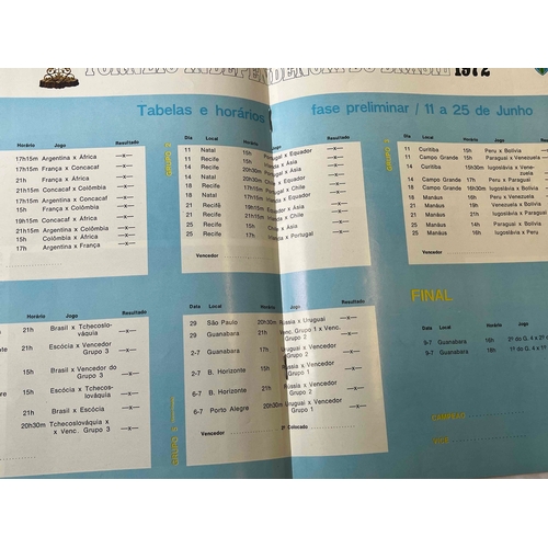 214 - 1972 Brazilian Independence Programme, includes Scotland, France, Argentina, Czechoslovakia, Africa ... 