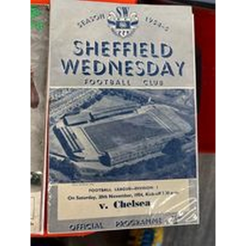 243 - Sheffield Wednesday v Chelsea 54/55, Chelsea champions this season, Good