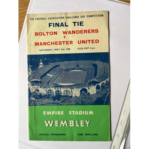 244 - 1954 FA Cup Final, Preston v West Bromwich Albion, Team change