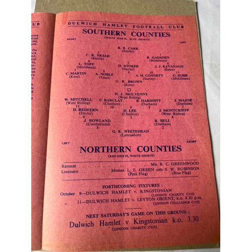 304 - 1948 Southern Counties v Northern Counties, at Dulwich Hamlet.