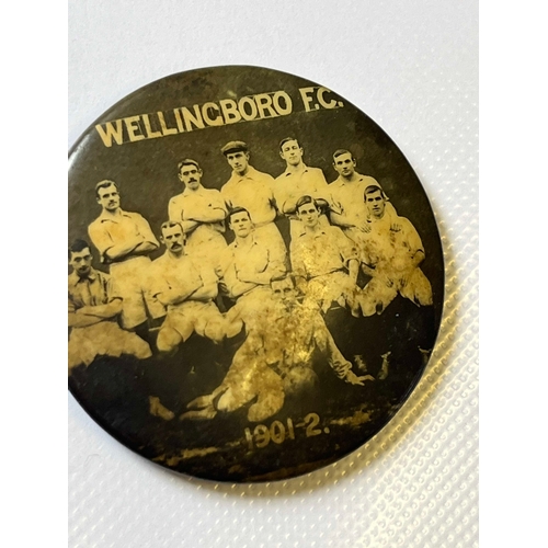 307 - Wellingboro FC 1901/02 Badge, third and final badge of this era.