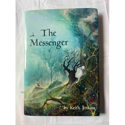 356 - Fishing - Messenger by Keith Jenkins, Signed by the author, Novel about Carp fishing.,