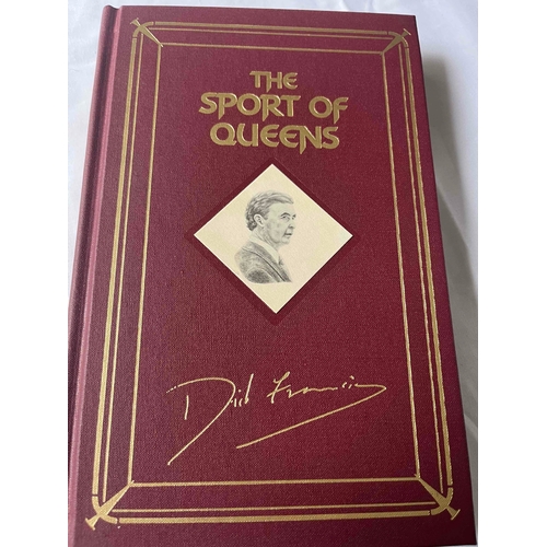 358 - Horse Racing - The Sport of Queens by Dick Francis, Signed by the author, Limited edition number 58/... 