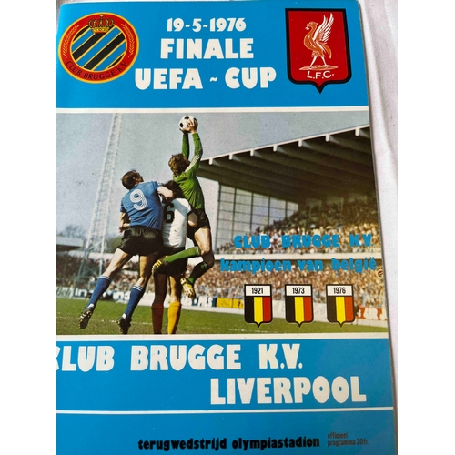 241 - 1976 UEFA Cup Final  FC Bruges v Liverpool, clean copy