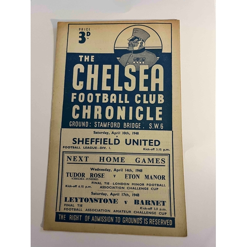 306 - 1947/48 Chelsea v Sheffield United, clean copy