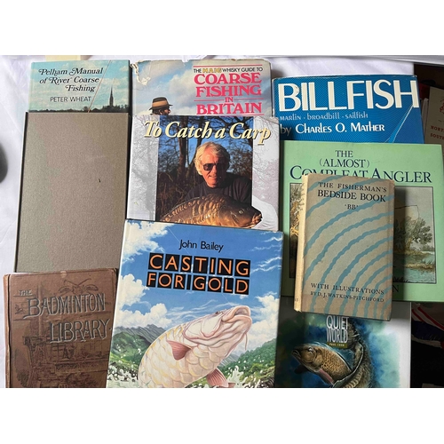 446 - 20 Fishing books, Including Wheat, Watkins, Pitchford, Stone, Walker, A collectors lot