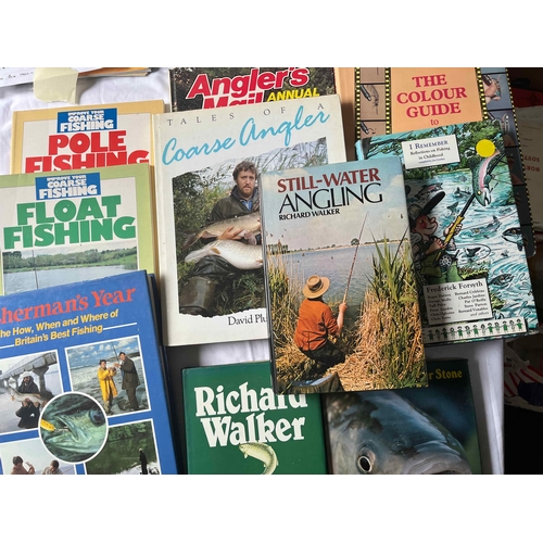 446 - 20 Fishing books, Including Wheat, Watkins, Pitchford, Stone, Walker, A collectors lot