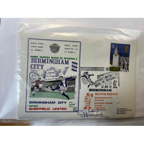 188 - Trevor Francis signed 1st Day Cover, Cover is regarding the 1st Match Back in Division 1 for Birming... 