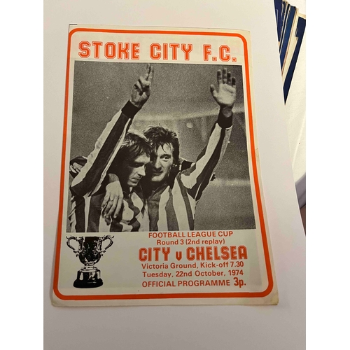 168 - 1974/75 Stoke City v Chelsea, League Cup 2nd replay, Clean copy