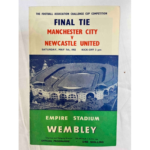 136 - 1955 FA Cup Final, Manchester City v Newcastle United, clean copy