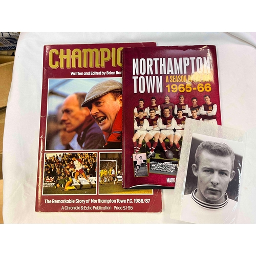 259 - 2 Northampton Town publications, 'A Season in the Sun' 65/66 brilliant book by Mark Beesley and Cham... 