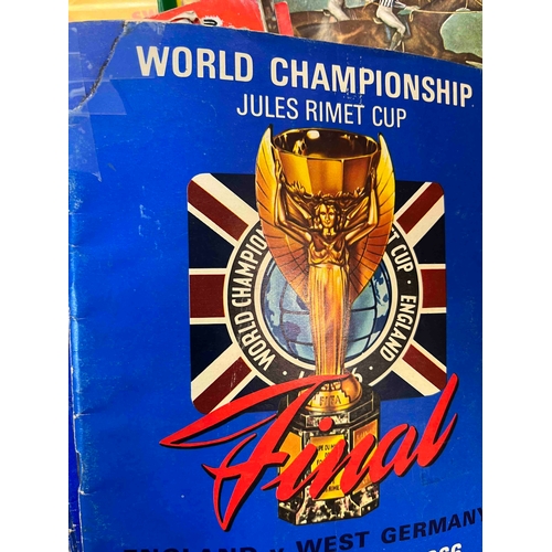 478 - Nice Lot of Programmes inc Leicester Finals (with Tickets), 1966 World Cup Final (Original, slight d... 