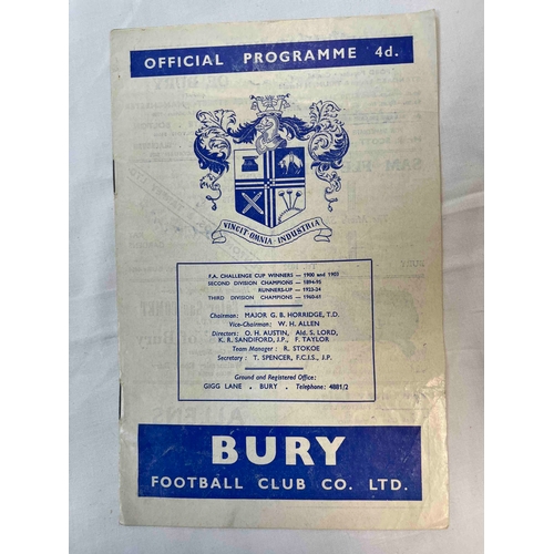 425 - 1963 League Cup Semi Final Bury v Birmingham City