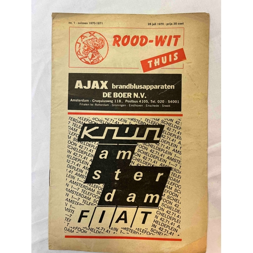 407 - 1970/71 Ajax v Chelsea Friendly, Good condition