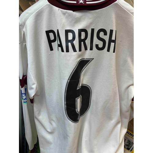 459 - Parrish Northampton Town Match worn Shirt.