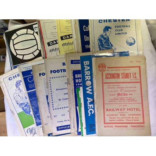 506 - 115 x 1960's plus 11 x 1970's onwards Ex League programmes Accrington to York; Many different clubs ... 