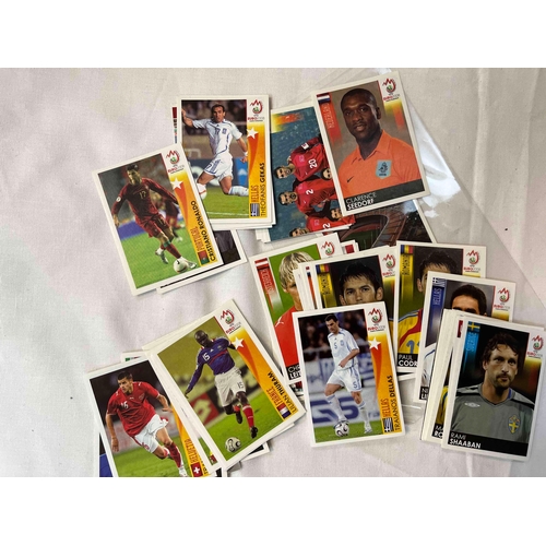 602 - 67 x Panini EURO 2008 loose stickers. Includes Ronaldo.