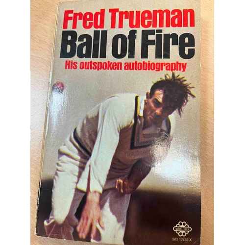 29 - Signed Fred Trueman, Ball of Fire, his outspoken Autobiography