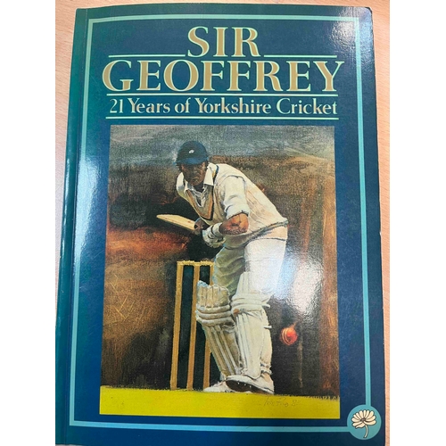 30 - Signed Sir Geoffrey Boycott, 21 Years of Yorkshire Cricket