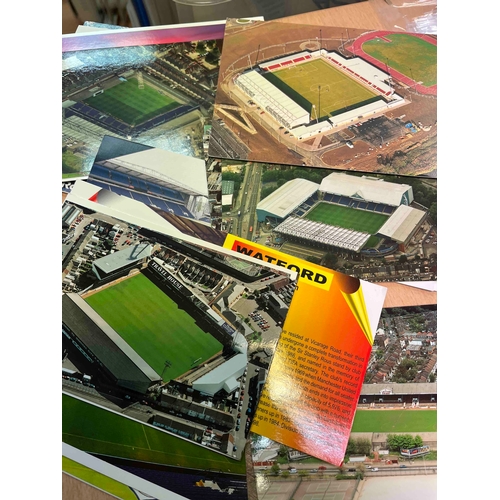 95 - Unused Postcards of Football grounds in England & Wales x 42