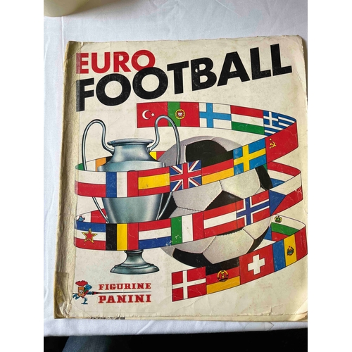 117 - Panini - Euro Football Album, Poor cover, Albums spine has been celetoped at some point and that has... 