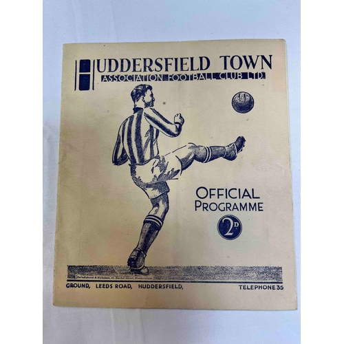 190 - 1936/37 FA Cup Semi Final Sunderland v Millwall. Creased down middle (top to bottom) and no staples.