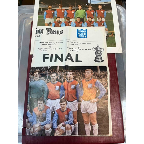 273 - 70+ West Ham programmes including Cardiff City 65 League Cup S/F, Lausanne Sports CWC qtr Final, plu... 