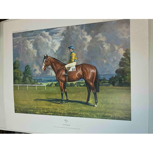 275 - 4 x Horse Racing prints, Kicking King 19 1/2 x 23 inches, Night Nurse 18 inches x 15 inches, Pinxa 2... 