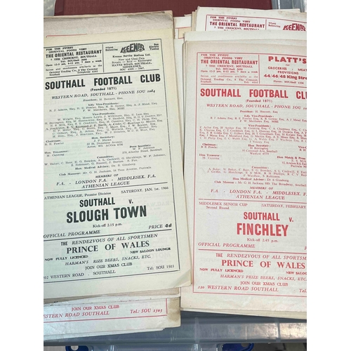 278 - 47 x Southall 60's Programmes, a few with PH.