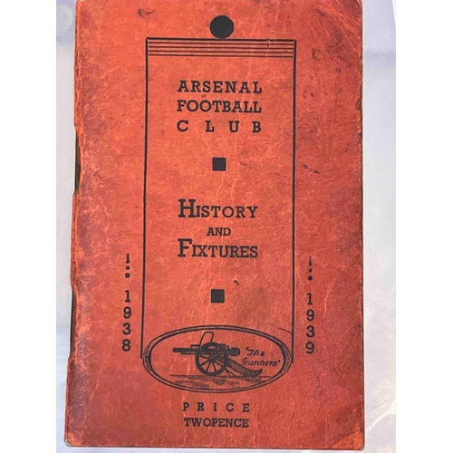 22 - Arsenal Handbook 1938/39
