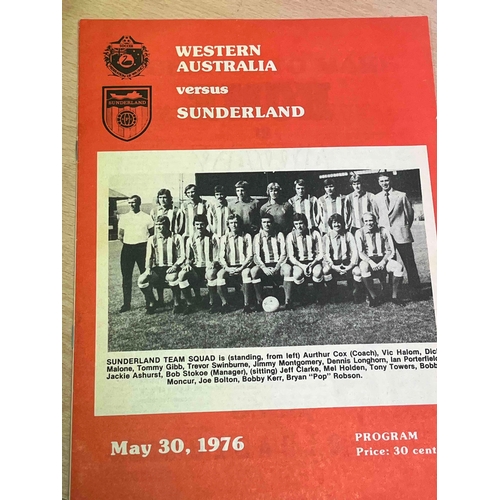 62 - 1975/76 Western Australia v Sunderland, Good condition